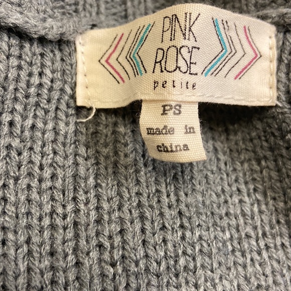 Pink Rose - Pullover Sweater Dress (NWOT) - Picture 5 of 6